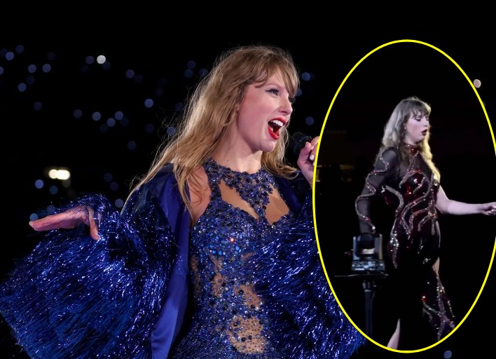 aylor Swift fans express concerns for the pop star as she struggles through show, The clip showed Swift cough and then clear her throat: ‘She needs rest’.😱😱😱😱