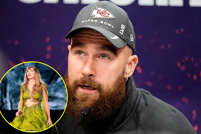 “I’ve never dated anyone with that kind of aura about them,” Kelce said of Swift in a recent WSJ Magazine profile. “I’m not running away from any of it.”
